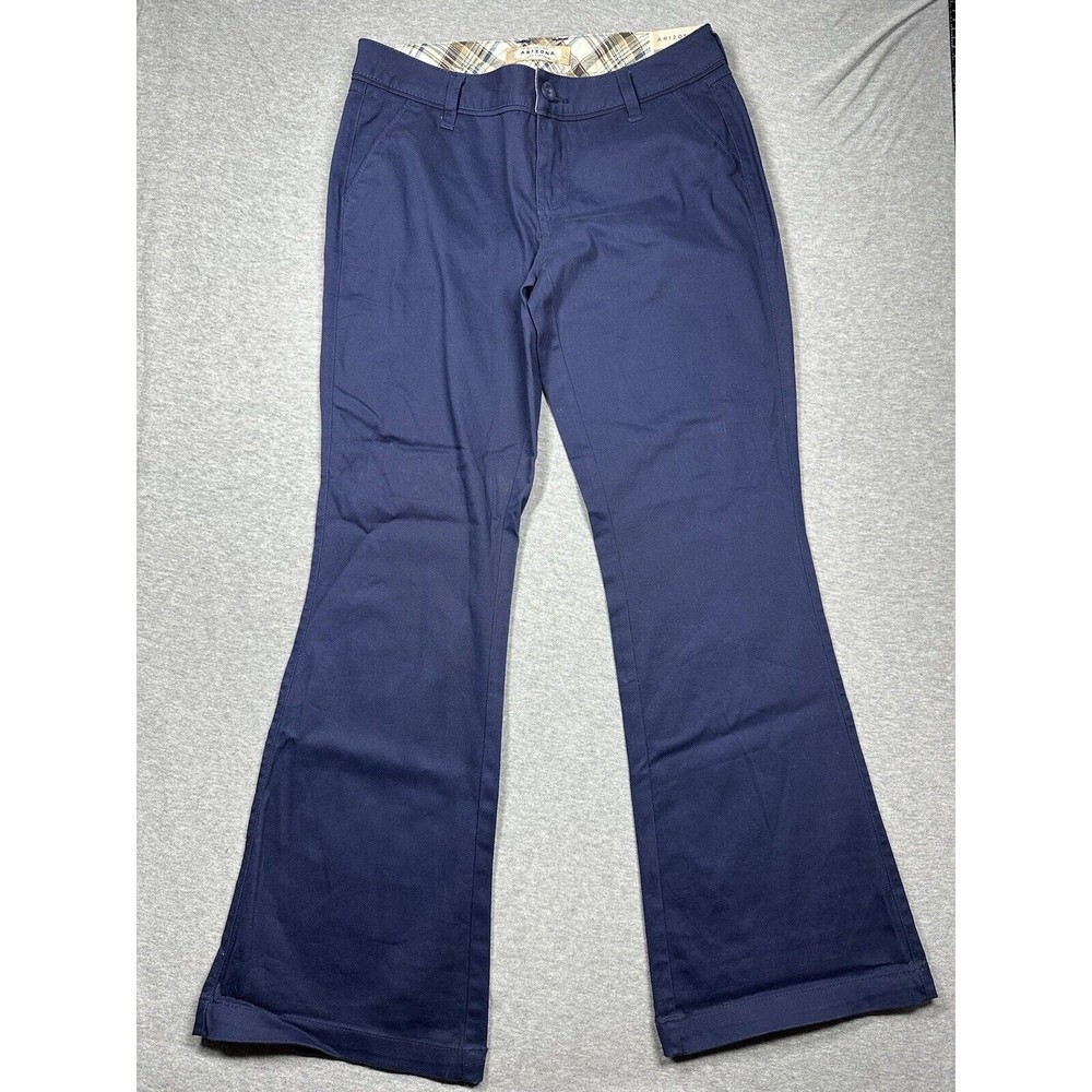 NWT Arizona Jean Company Favorite Trouser Low Rise Flared Leg‎ Size 3 Short